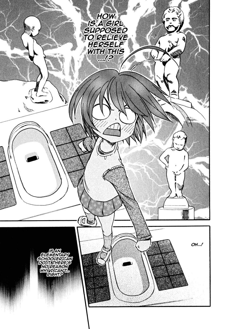 In The First Grade When he entered the toilet 第15页