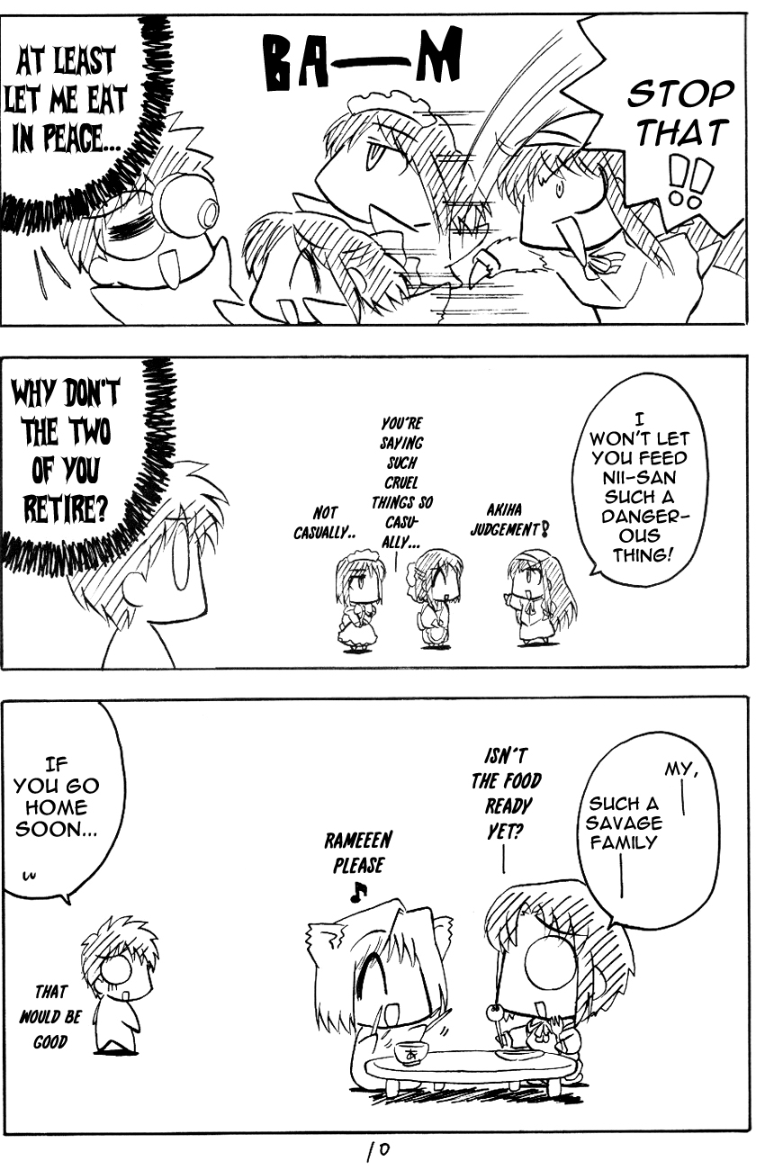 Tsukihime - Kohakuriko (Doujinshi) Breakfast at the Tohno Mansion 第9页