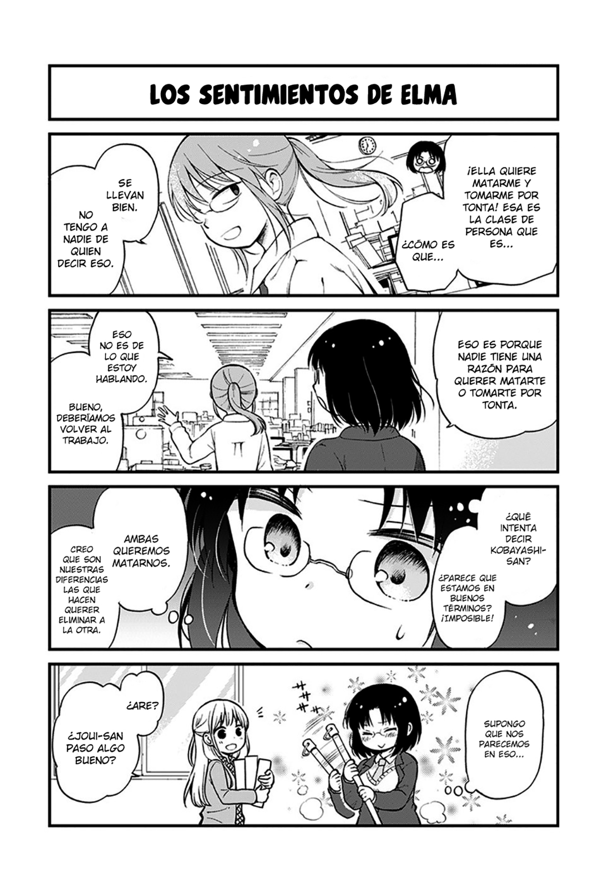 Kobayashi-san Chi no Maid Dragon - Elma OL Nikki Capítulo 1 第9页