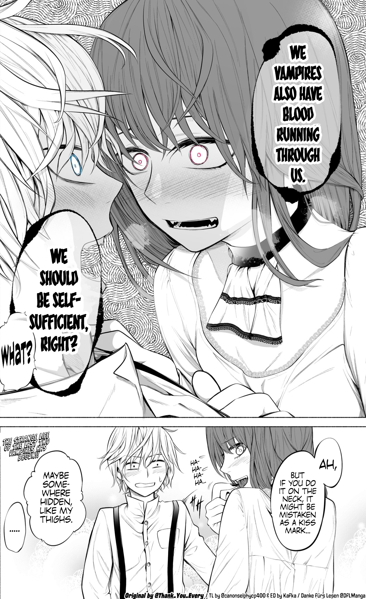 A Story About Vampires Sharing Blood Everyday to Survive 第4页