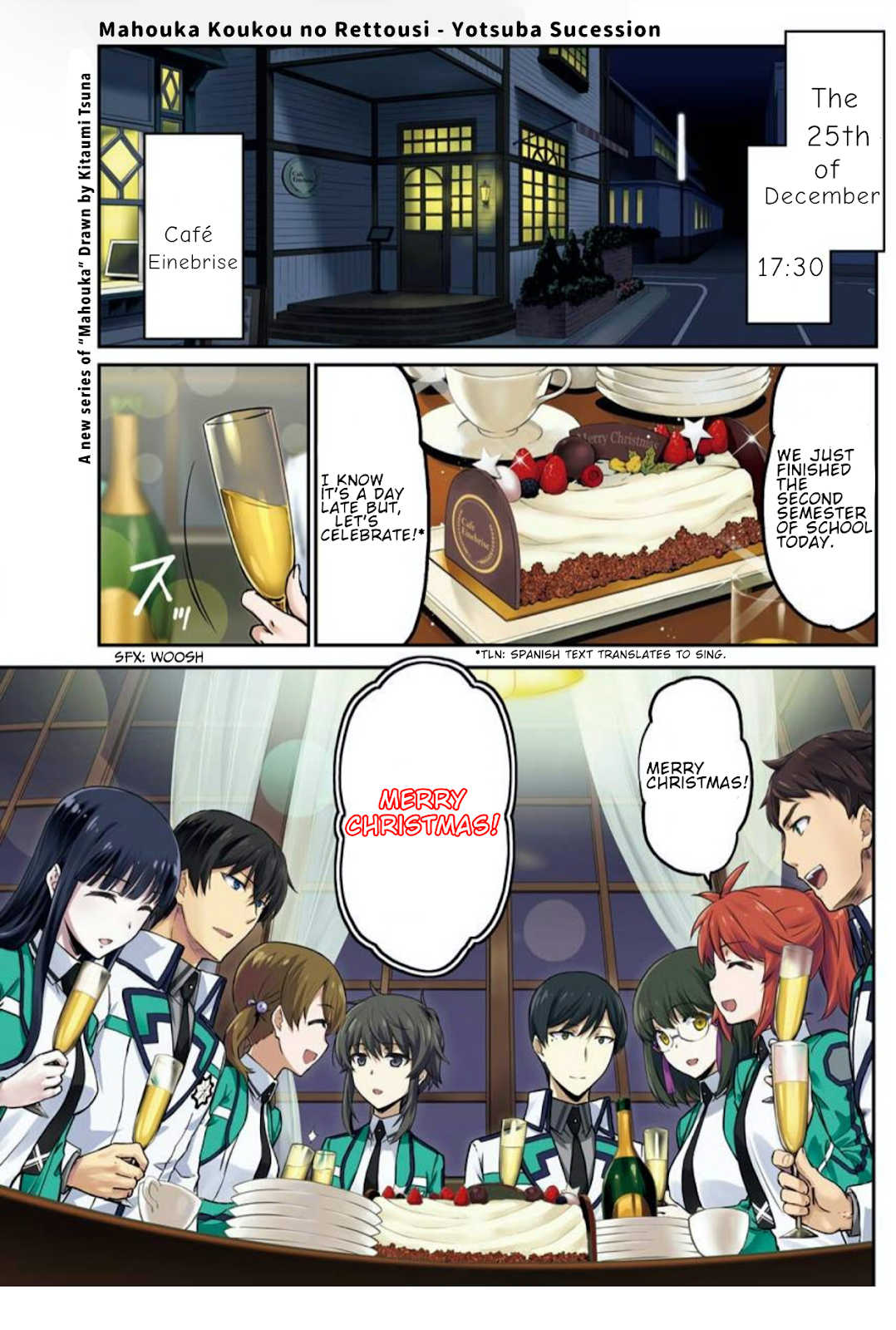 Mahouka Koukou no Rettousei - Yotsuba Keishou-hen 第1页