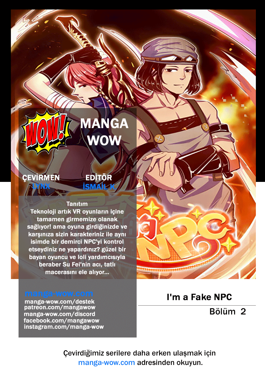 I'm a Fake NPC Ch. 2 第1页