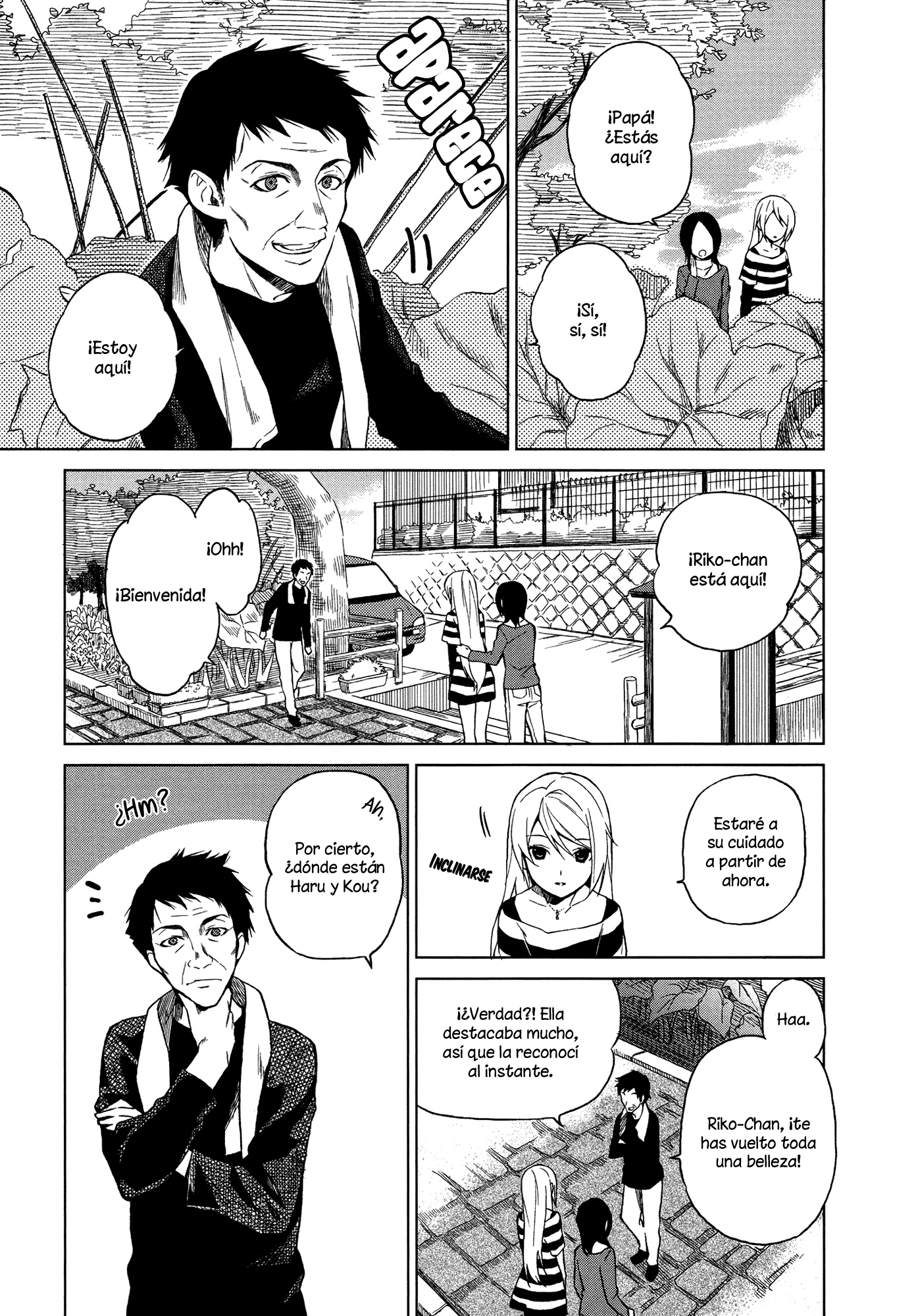 Riko to Haru to Onsen to Iruka Riko y Haru y baño al aire libre. 第11页