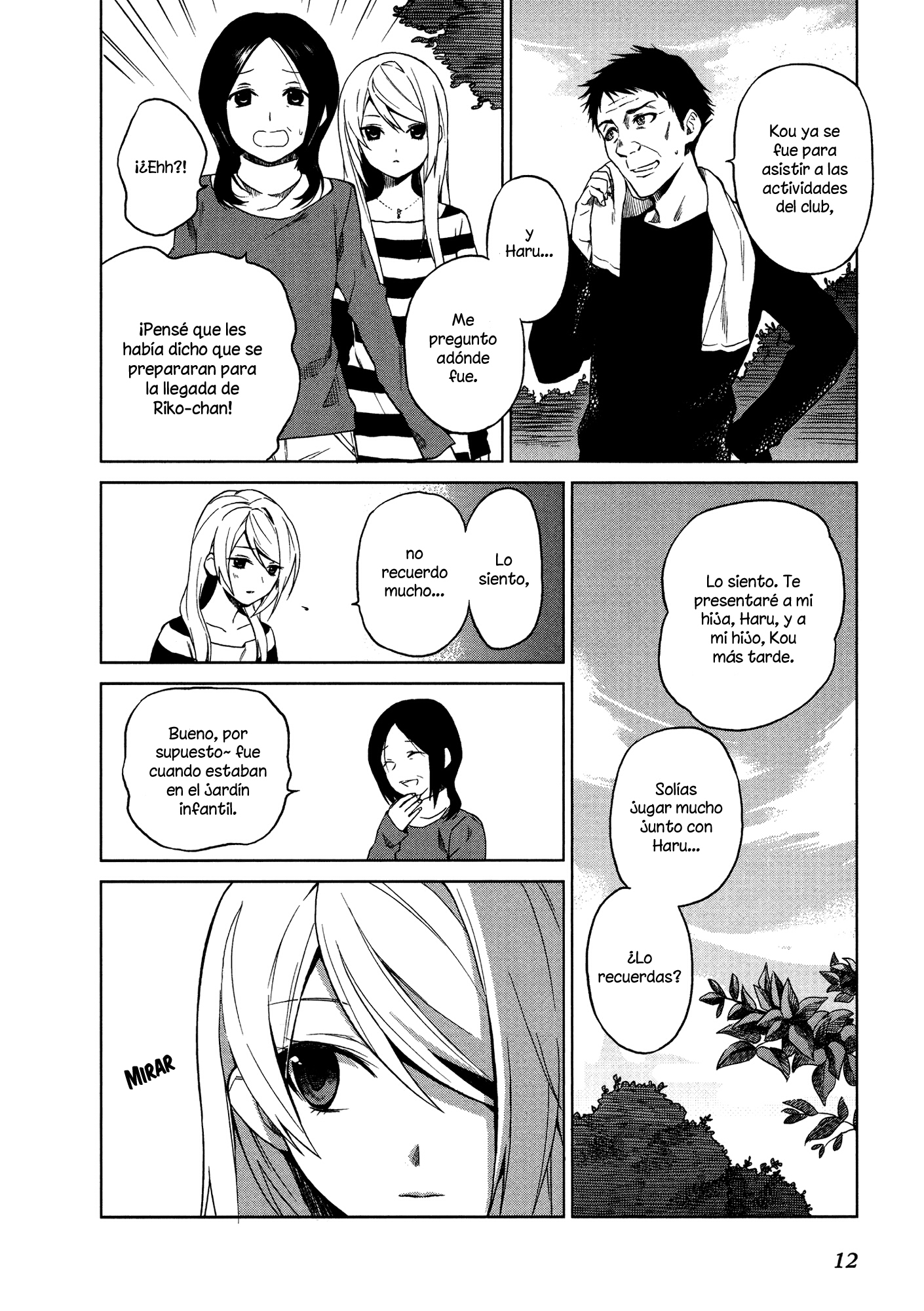Riko to Haru to Onsen to Iruka Riko y Haru y baño al aire libre. 第12页