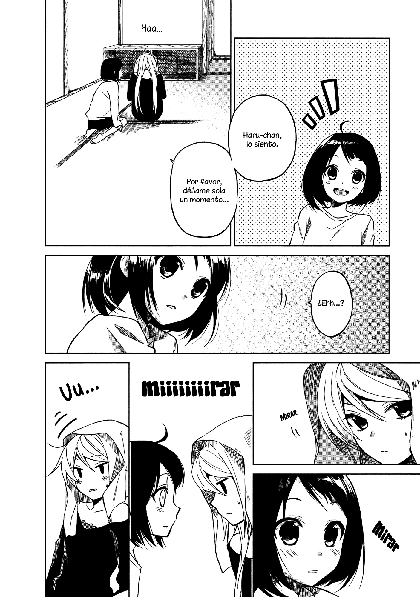 Riko to Haru to Onsen to Iruka Riko y Haru y baño al aire libre. 第24页