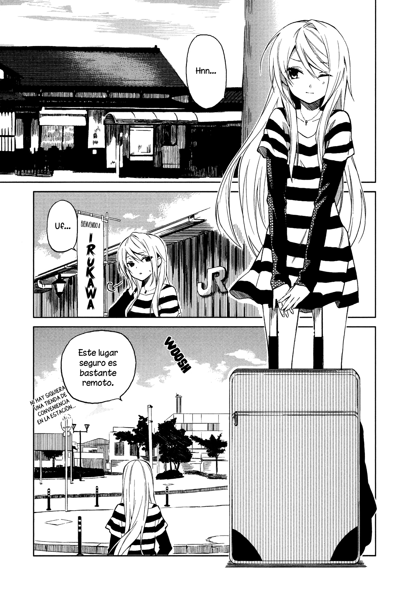 Riko to Haru to Onsen to Iruka Riko y Haru y baño al aire libre. 第5页
