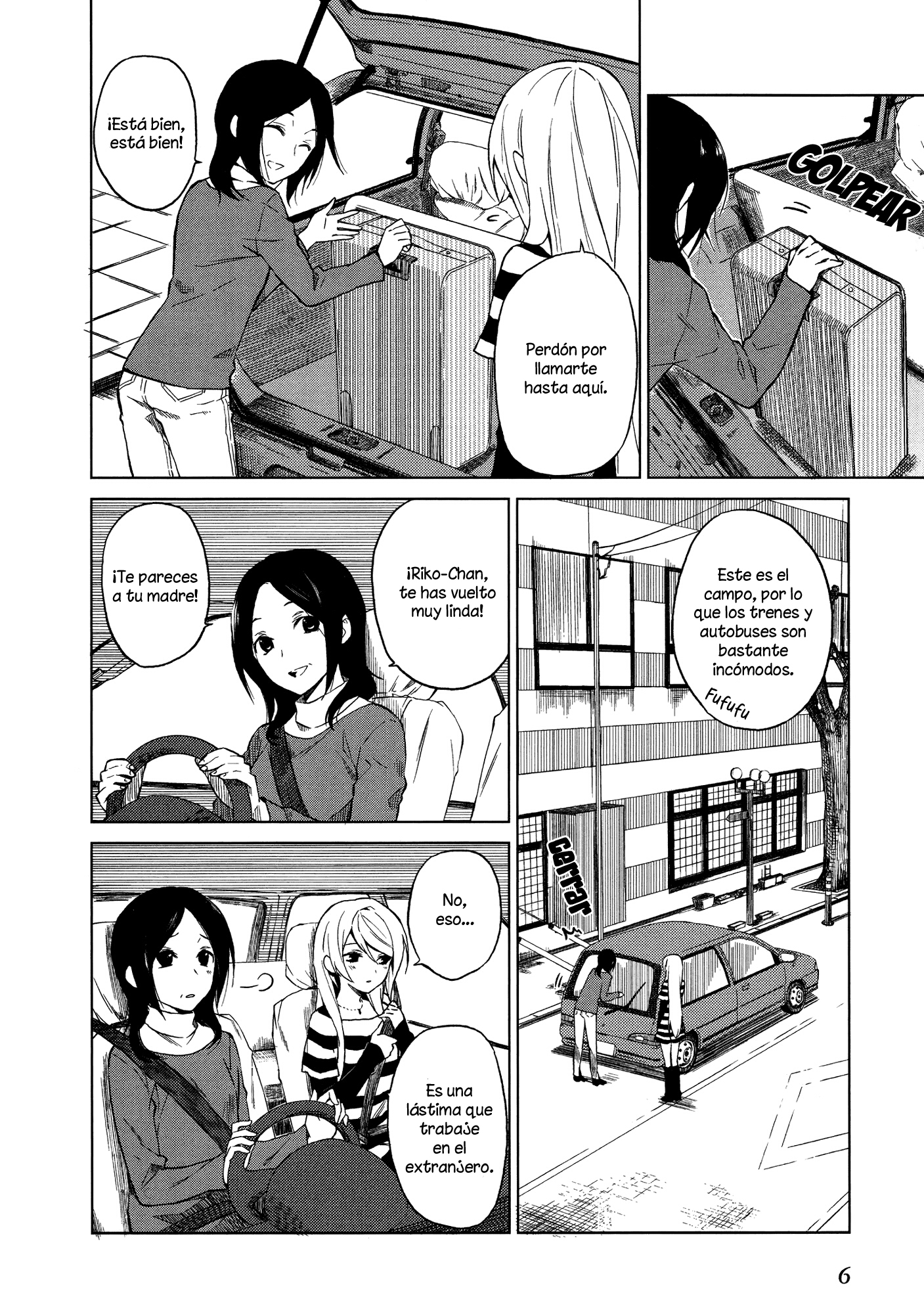 Riko to Haru to Onsen to Iruka Riko y Haru y baño al aire libre. 第7页