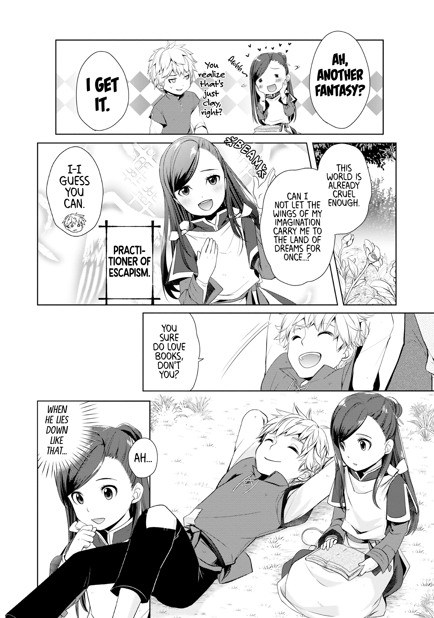 Ascendance of a Bookworm Official Comic Anthology Imagination Training - Sasakama Taro 第2页