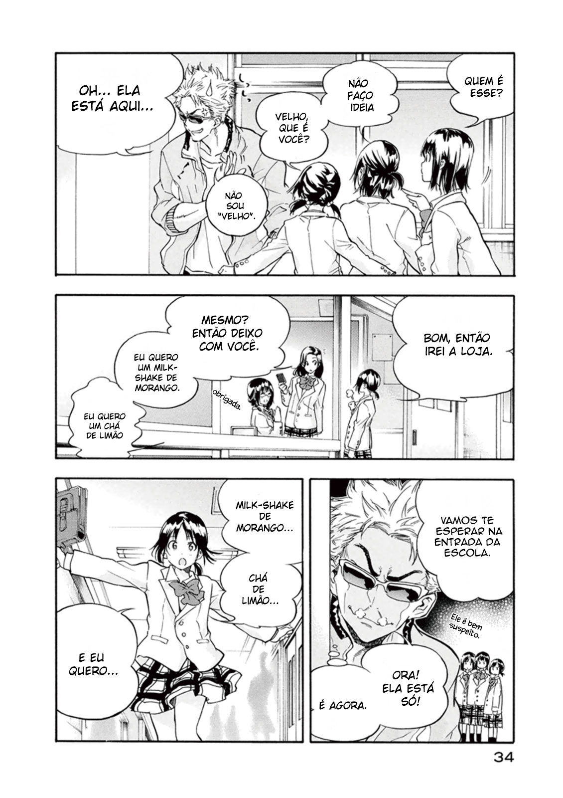 Hanebado! Está é a Minha Amiga De Infância, Ayano Hanesaki 第35页