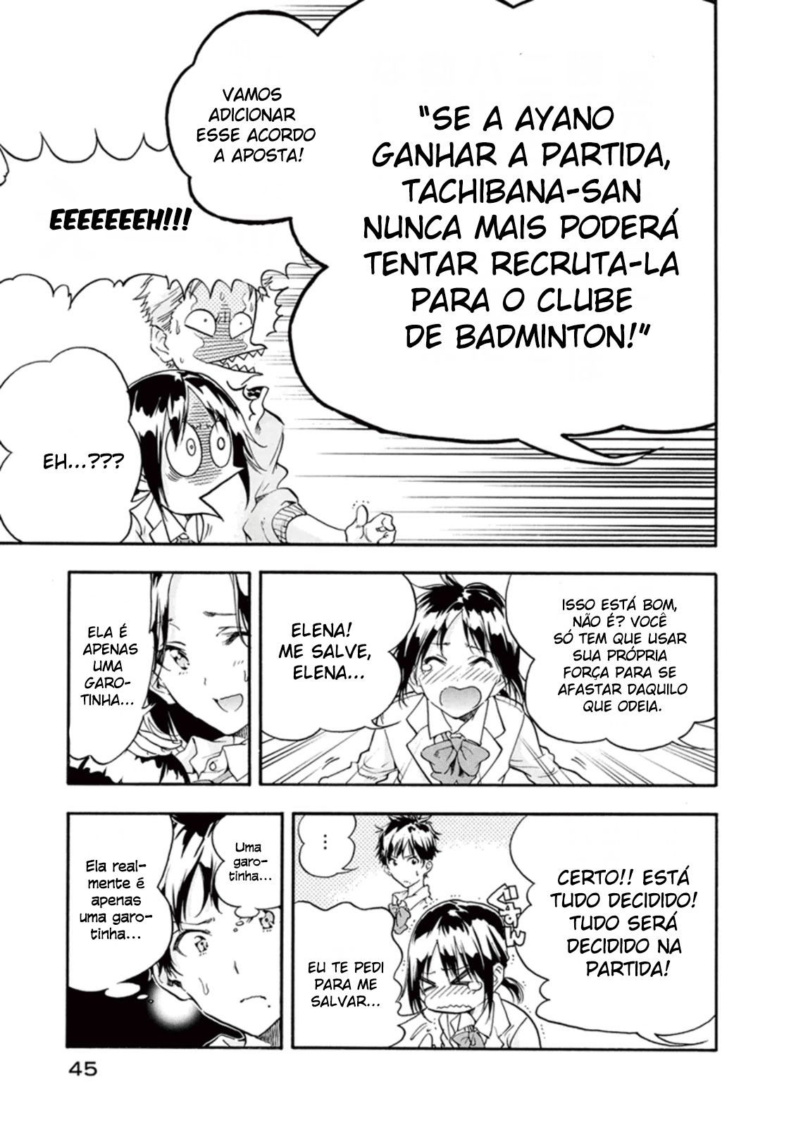 Hanebado! Está é a Minha Amiga De Infância, Ayano Hanesaki 第46页