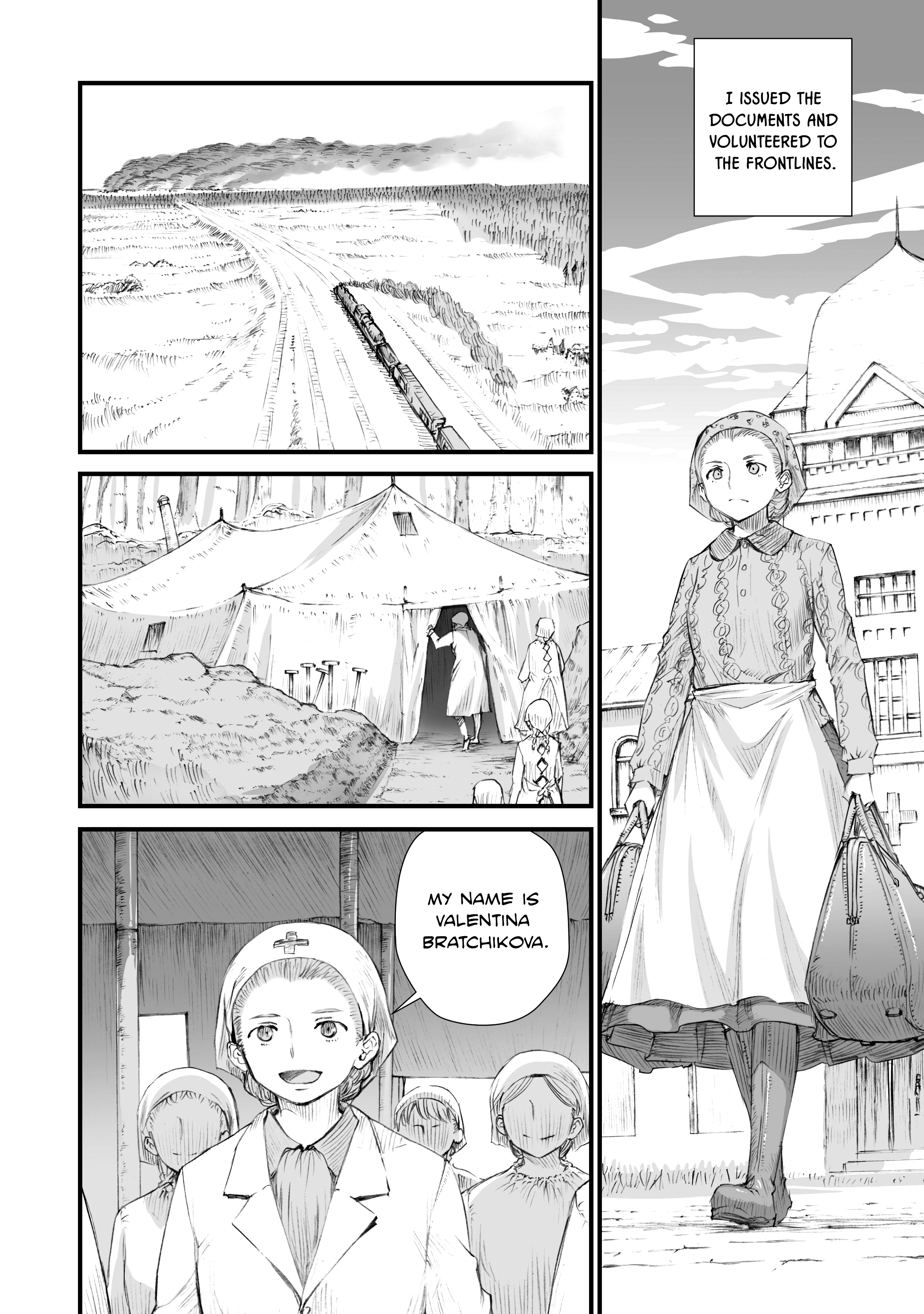 Sensou wa Onna no Kao wo Shiteinai 第4页