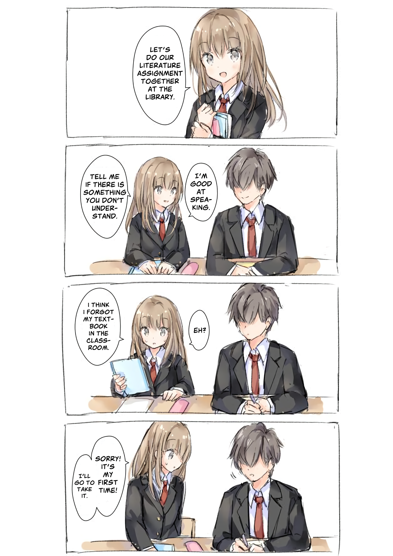 Seriously Airhead High School Girl 第2页