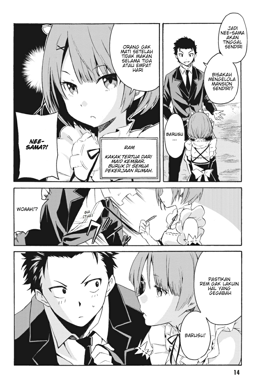 Re:Zero kara Hajimeru Isekai Seikatsu: Dai 3-shou—Truth of Zero Pagi Hari Yang Damai 第13页