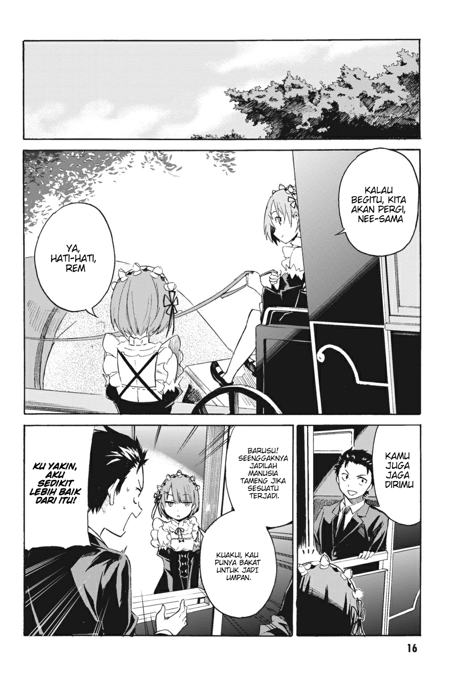 Re:Zero kara Hajimeru Isekai Seikatsu: Dai 3-shou—Truth of Zero Pagi Hari Yang Damai 第15页