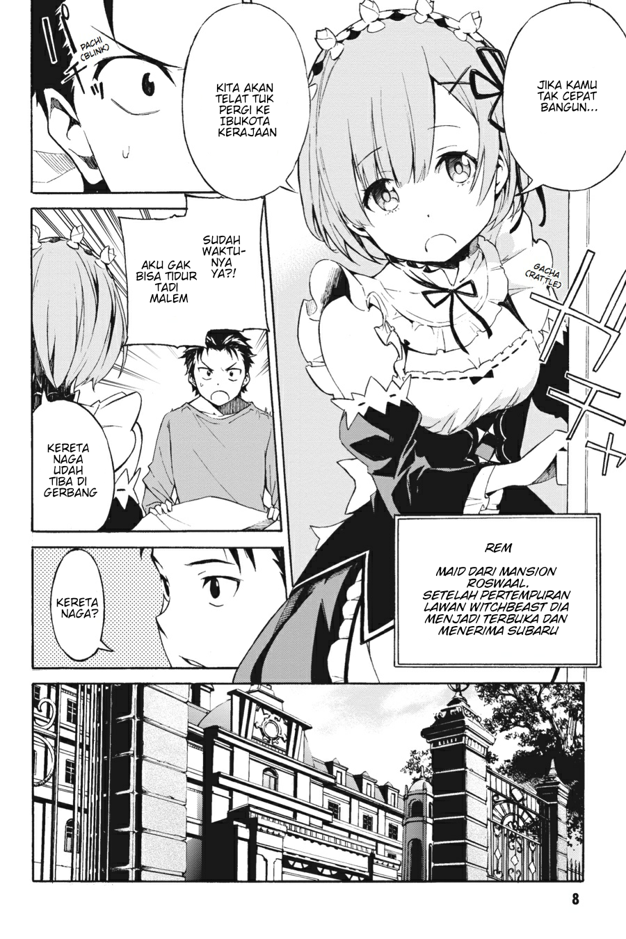 Re:Zero kara Hajimeru Isekai Seikatsu: Dai 3-shou—Truth of Zero Pagi Hari Yang Damai 第7页