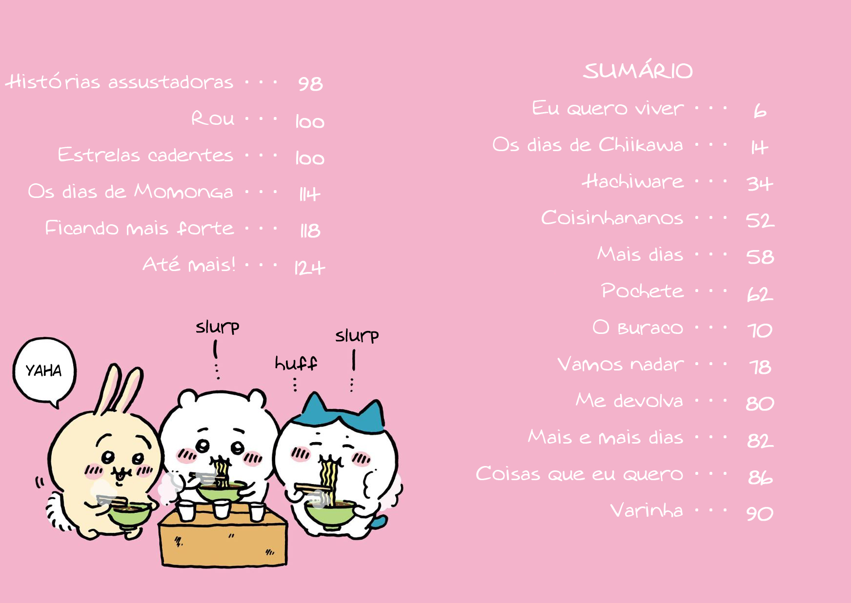 Chiikawa: Nanka Chiisakute Kawaii Yatsu Eu quero viver 第2页