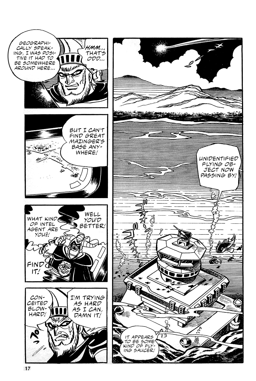 Great Mazinger (Outa Gosaku) Enter Great Mazinger. 第16页