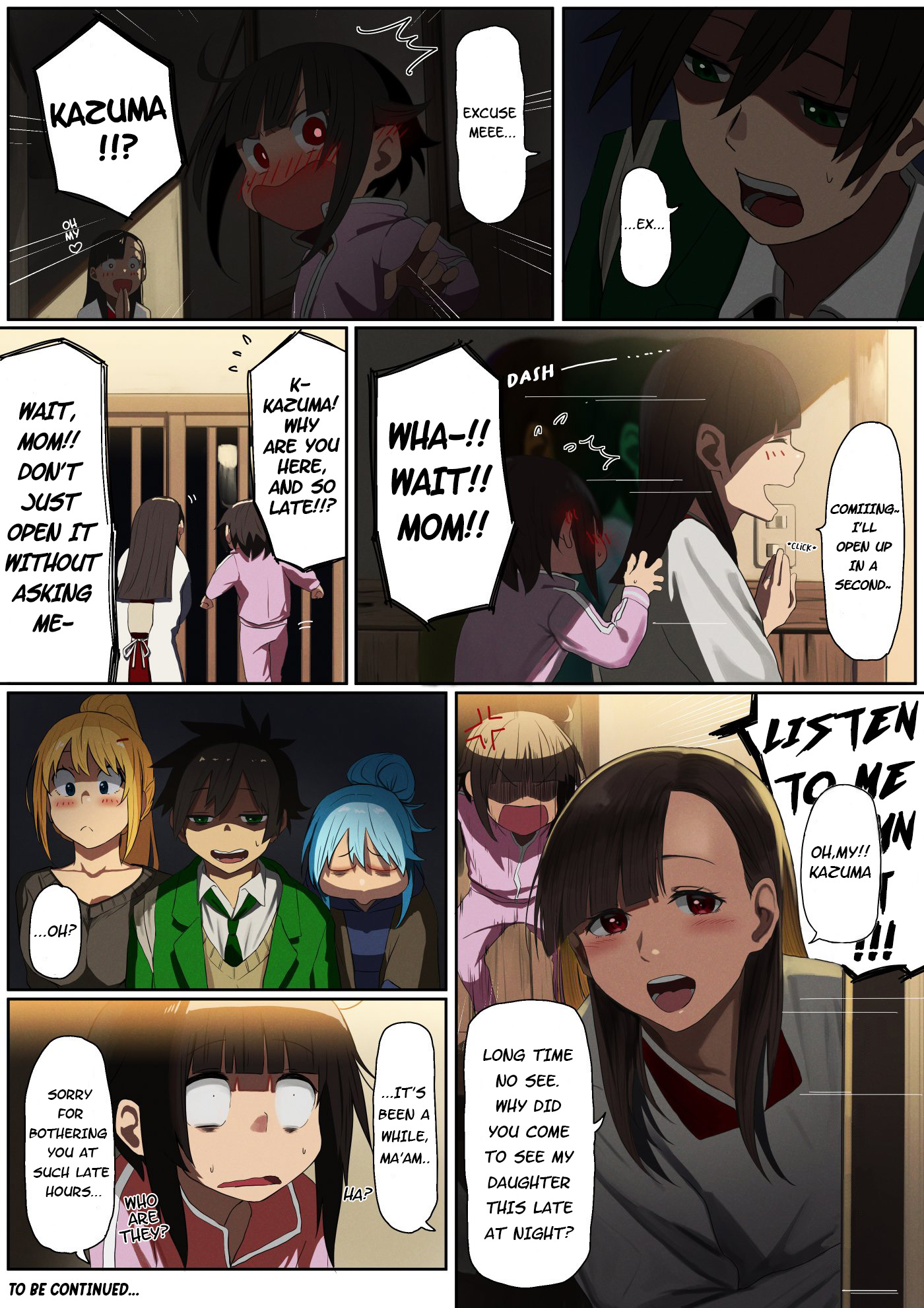 Kono Subarashii Sekai ni Shukufuku wo! - Modern Konosuba (Doujinshi) "Meeting" 第9页