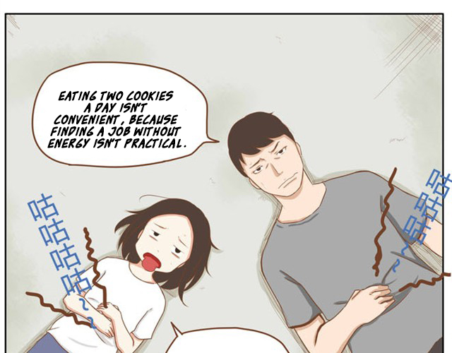 Poor Father and Daughter You can only eat a cookie a day 第14页