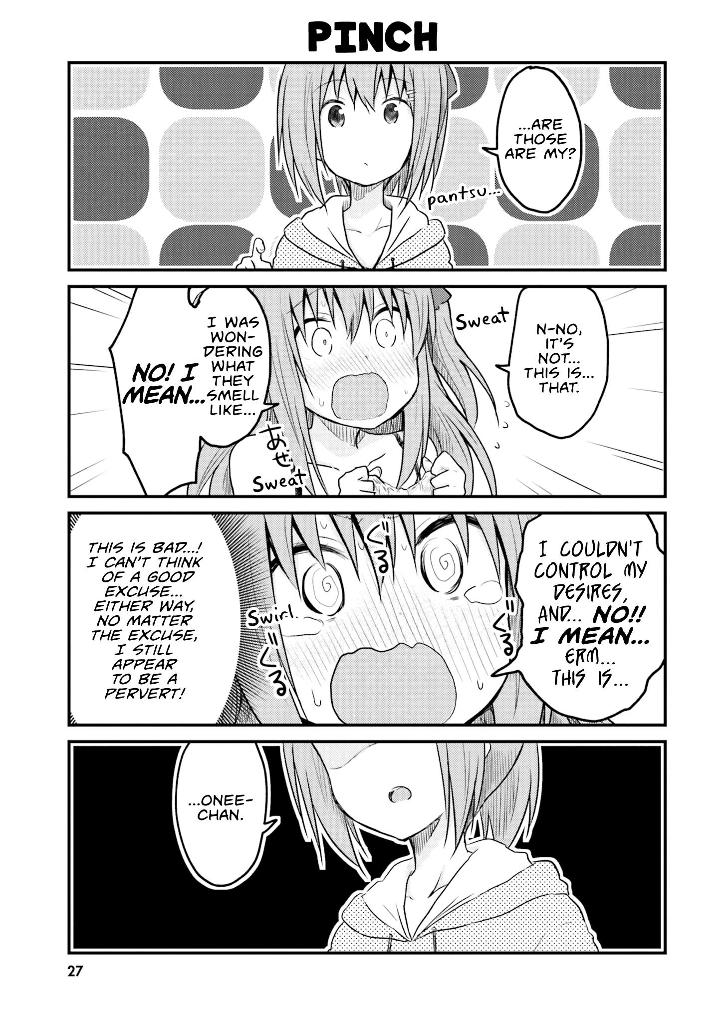 Siscon Oneechan to Kinishinai Imouto Siscon Elder Sister and Little Sister's Pantsu 第9页