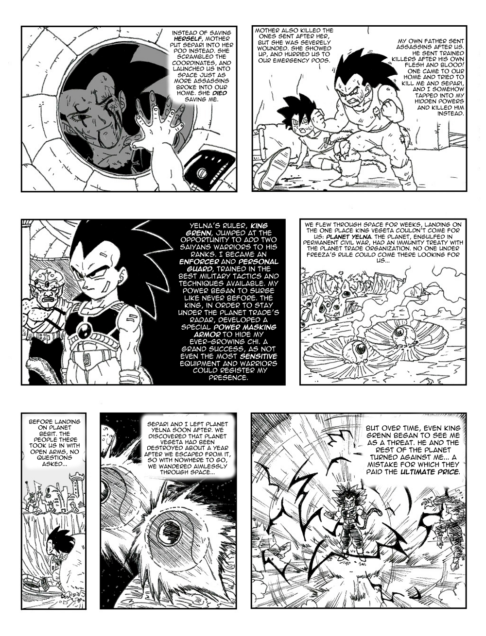 Dragon Ball New Age (Doujinshi) My Brother 第2页