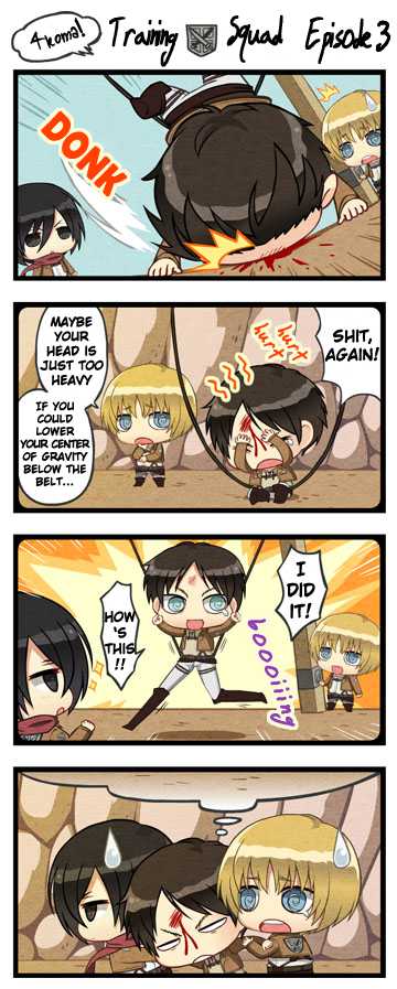 Shingeki no Kyojin Chibi 4-Koma! Training Squad 第5页