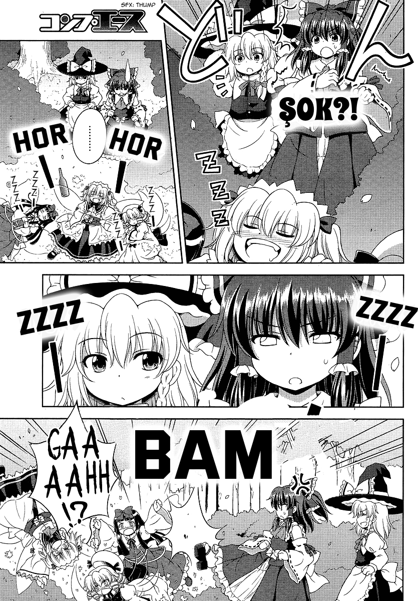 Touhou Sangetsusei ~ Oriental Sacred Place. Bölüm 1: Tapınağın Arkası 第7页