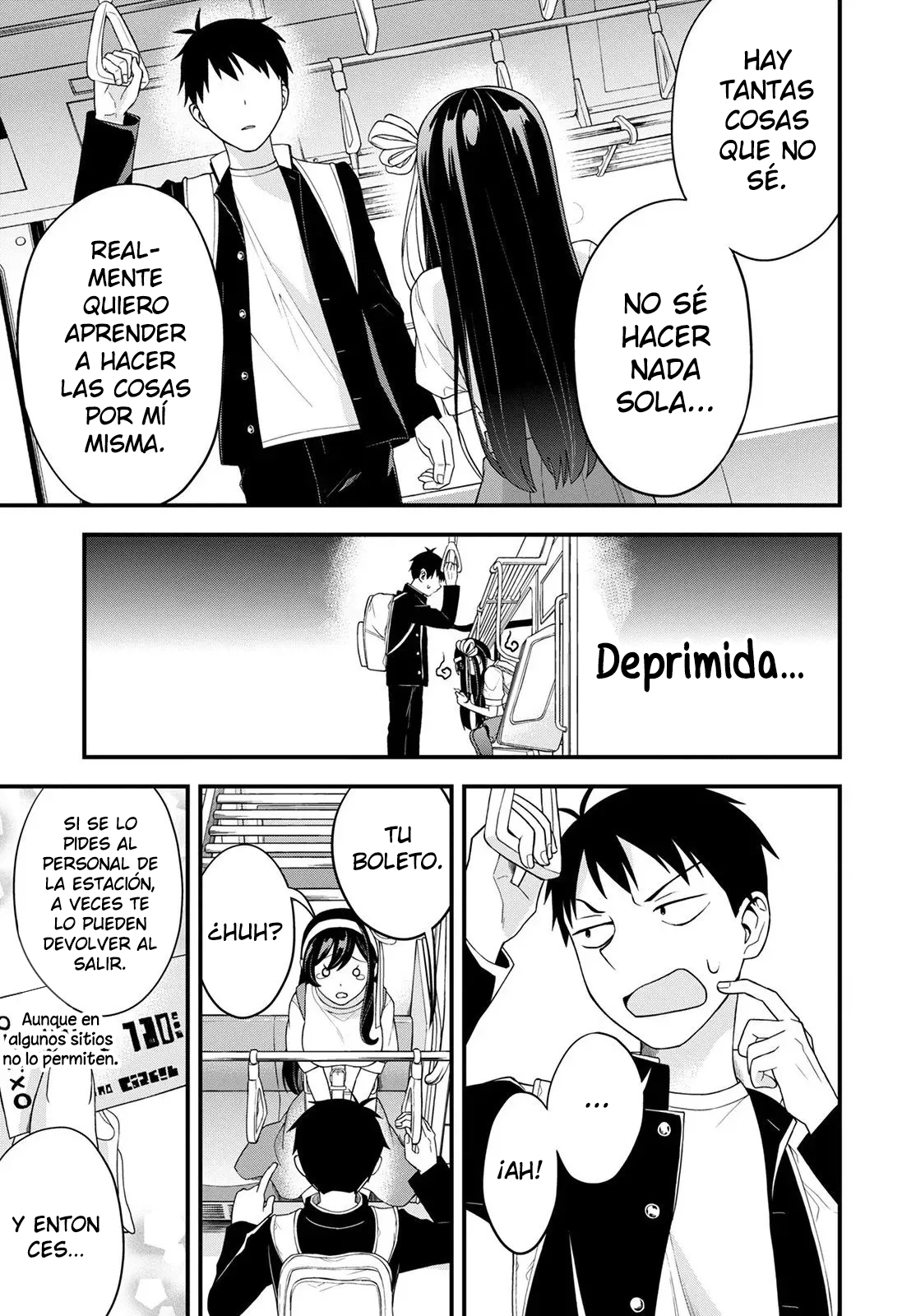 Hajimete no Ojou-sama Mi primera vez en tren 第15页