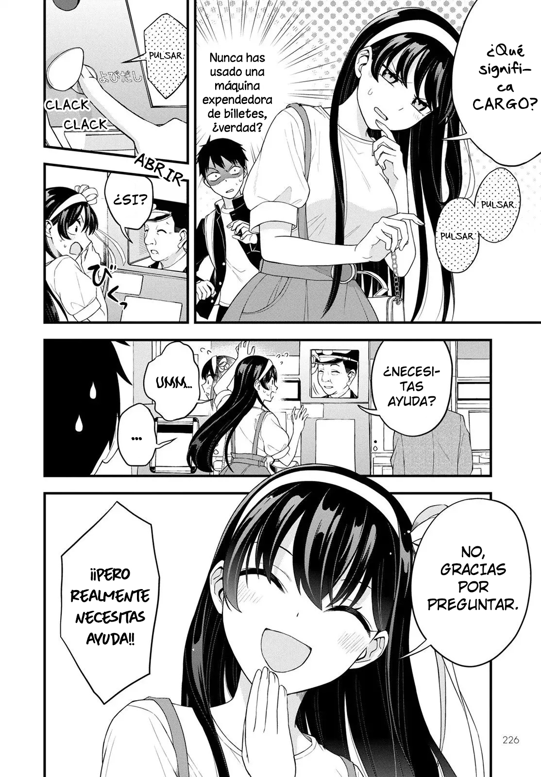 Hajimete no Ojou-sama Mi primera vez en tren 第5页