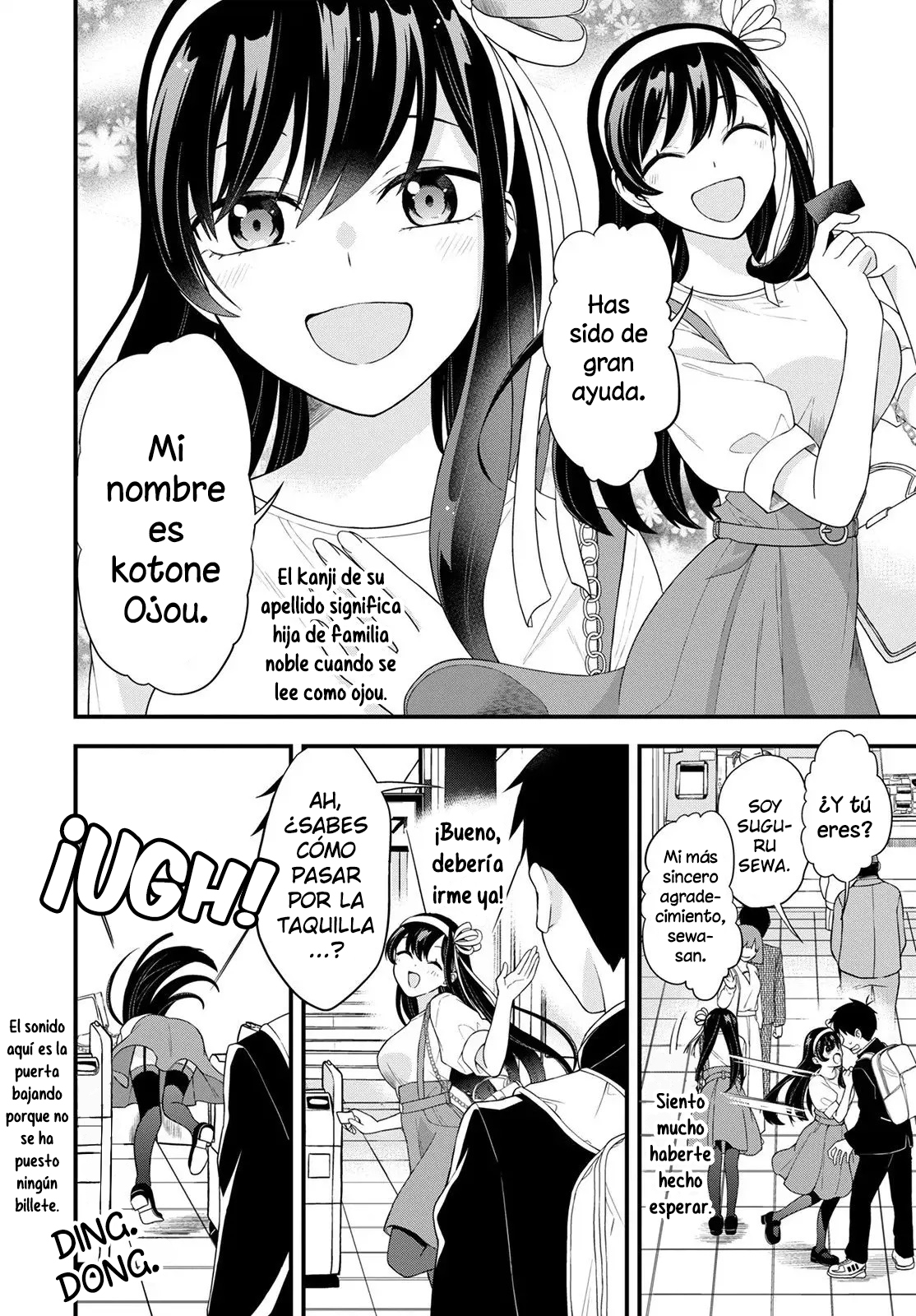Hajimete no Ojou-sama Mi primera vez en tren 第8页