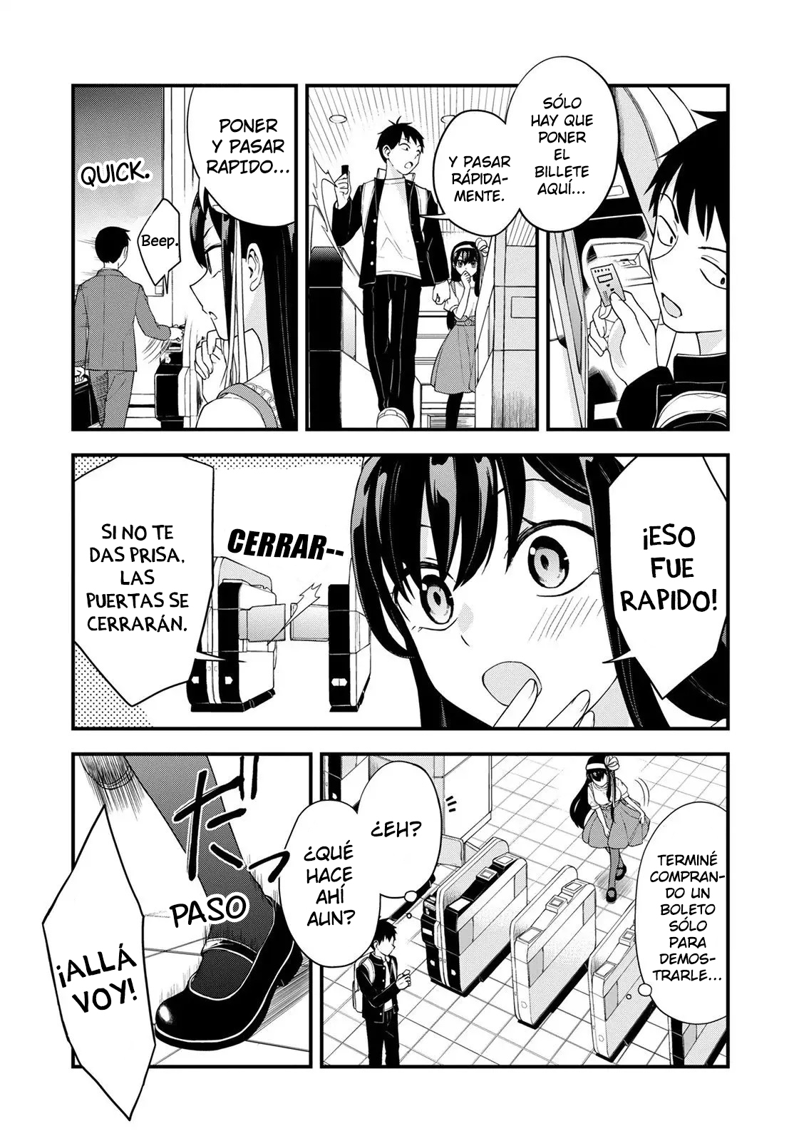 Hajimete no Ojou-sama Mi primera vez en tren 第9页