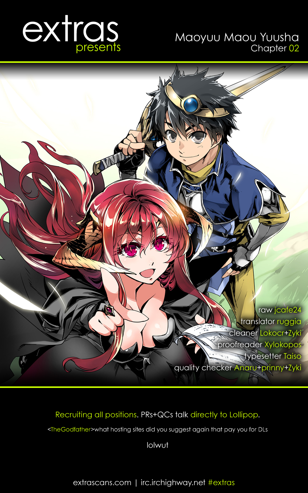 MAOYU : Archenemy and Hero “Become mine, Hero” “I refuse!” Please Make Me Human 第41页