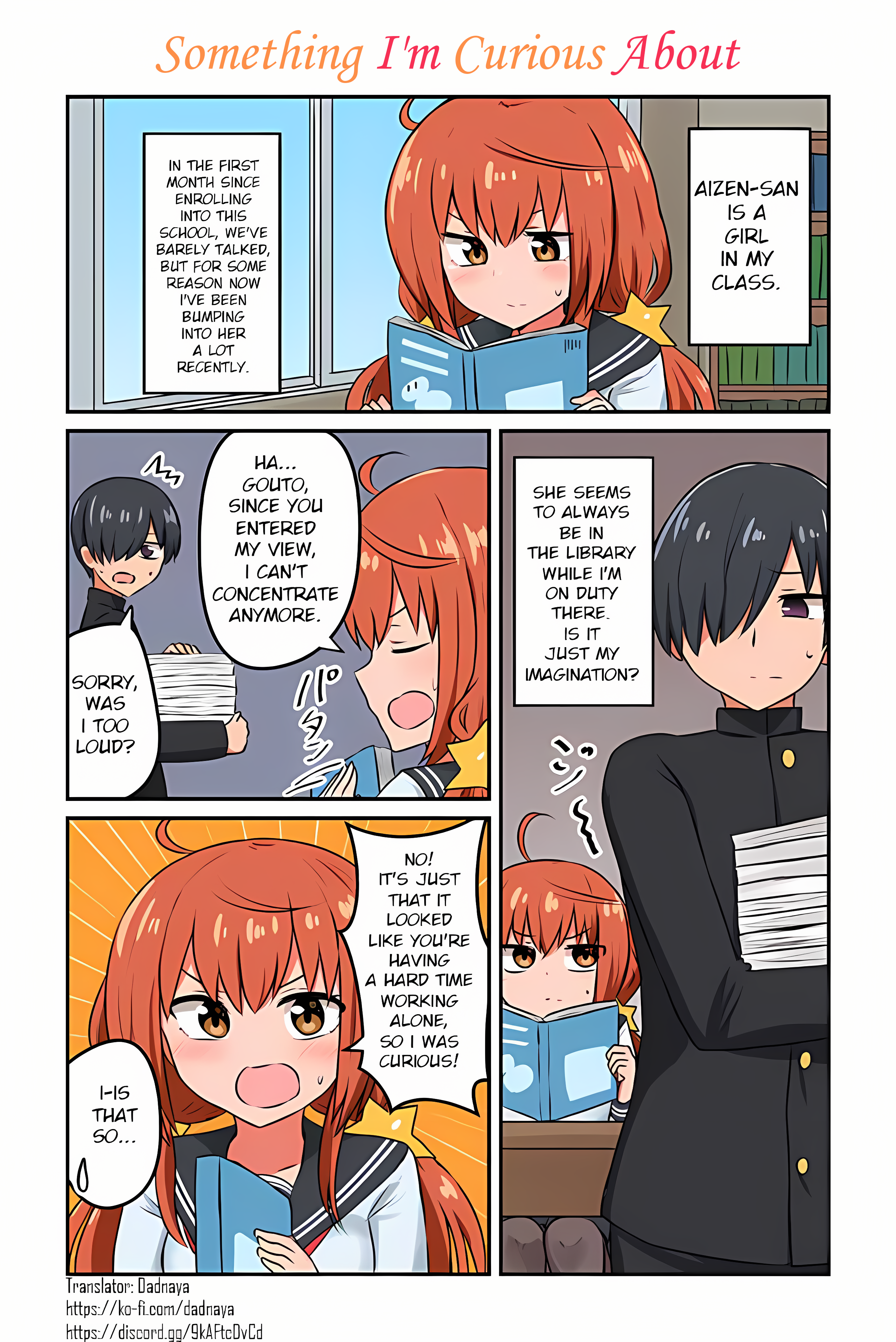 Sunao Ni Narenai Aizen-san Something I'm Curious About 第1页