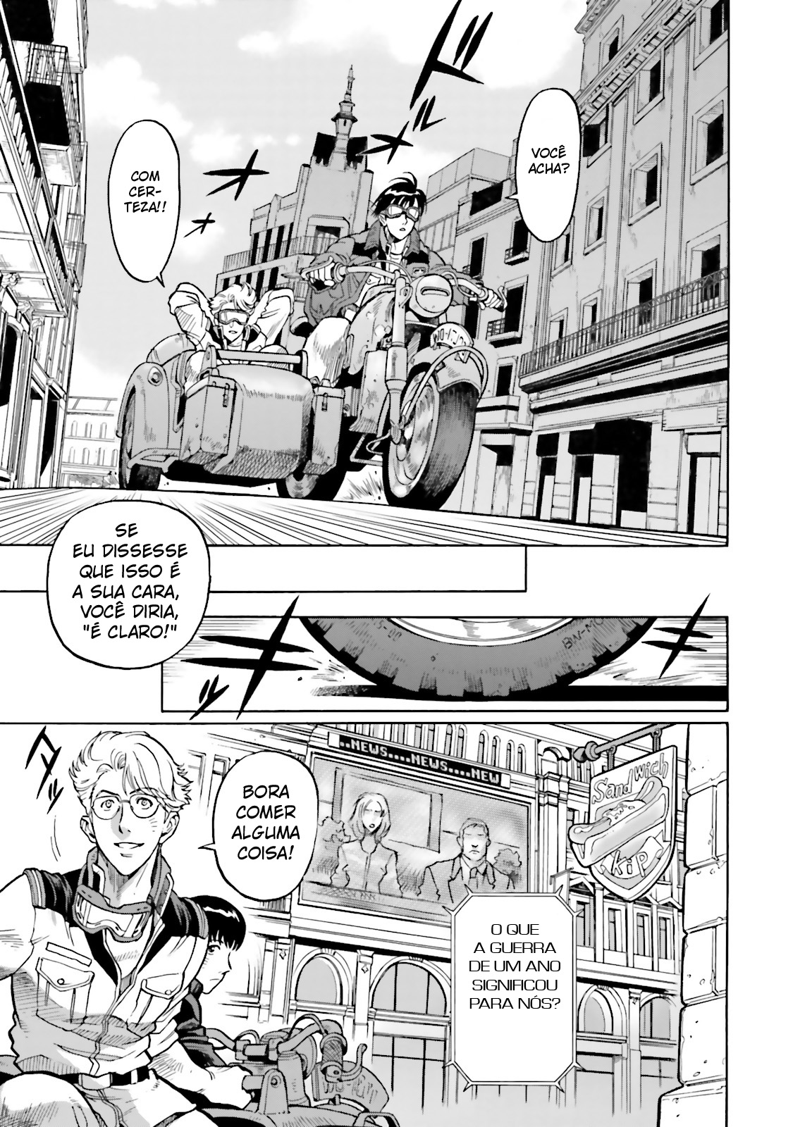 Mobile Suit Gundam 0083 REBELLION Uma tempestade fomentada 第17页