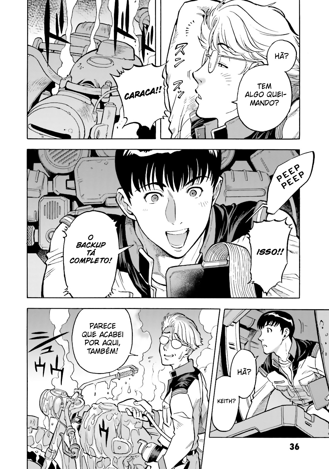 Mobile Suit Gundam 0083 REBELLION Uma tempestade fomentada 第37页