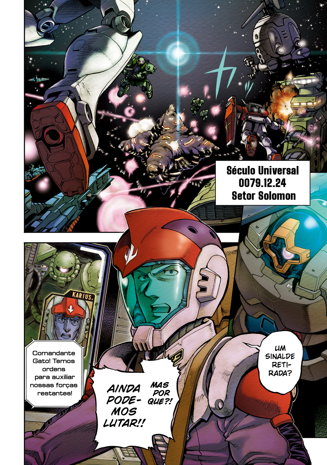 Mobile Suit Gundam 0083 REBELLION Uma tempestade fomentada 第6页