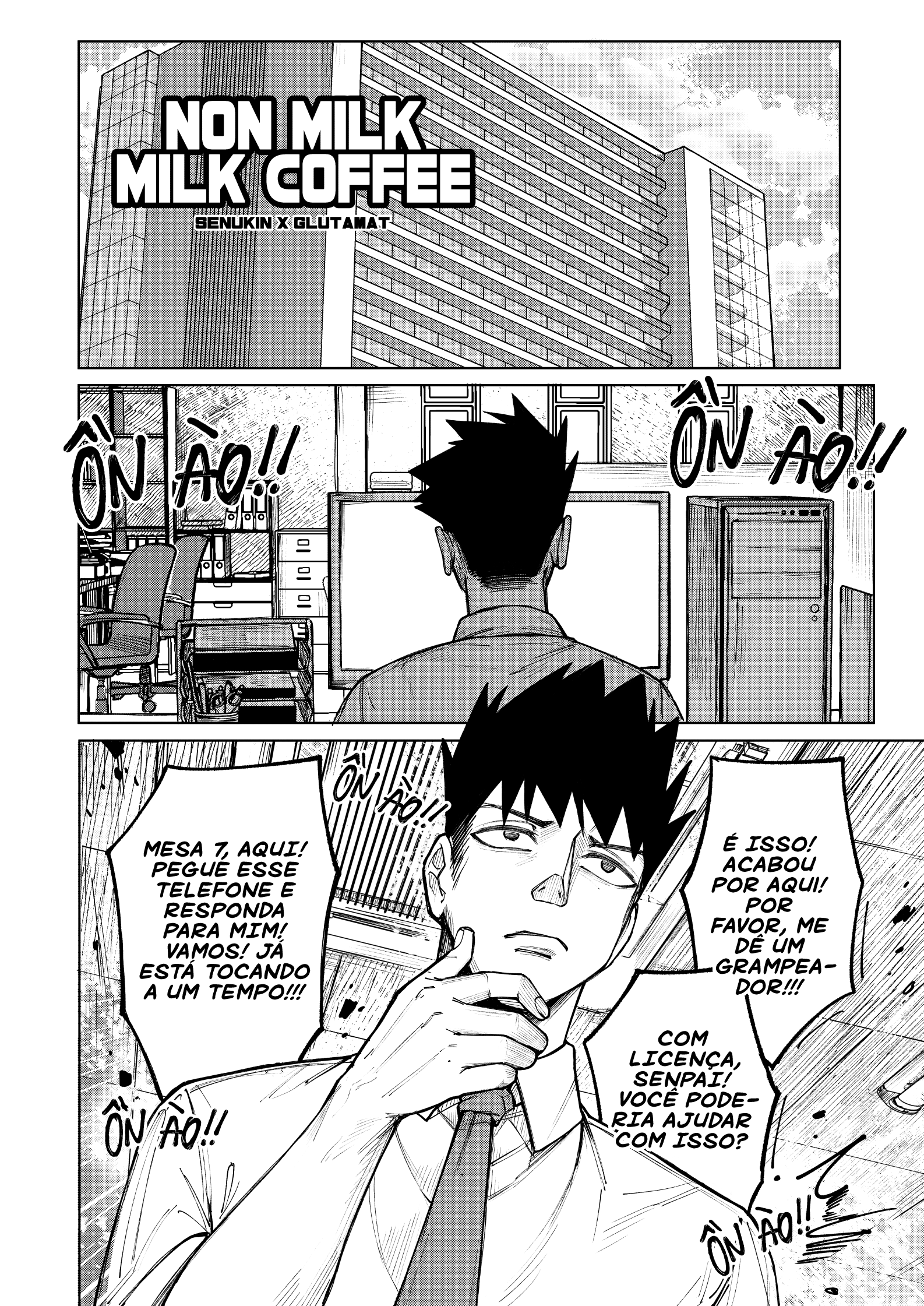 Non Milk - Milk Coffee Prologue Você quer café de leite? 第3页