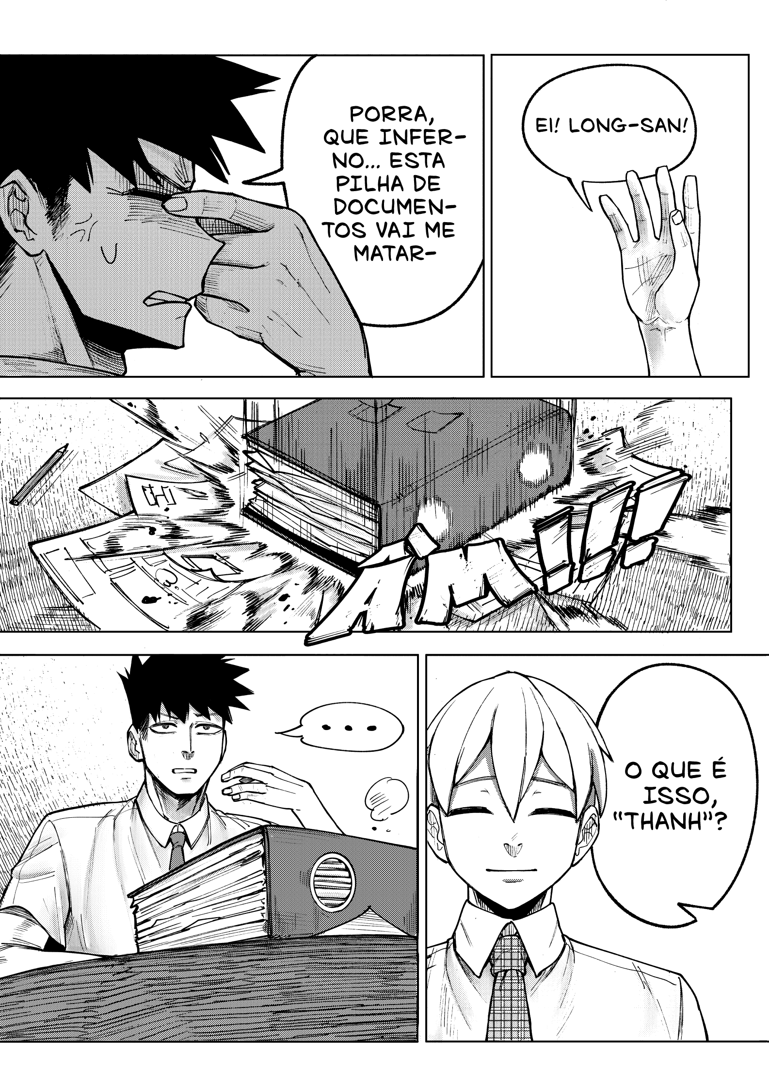 Non Milk - Milk Coffee Prologue Você quer café de leite? 第5页