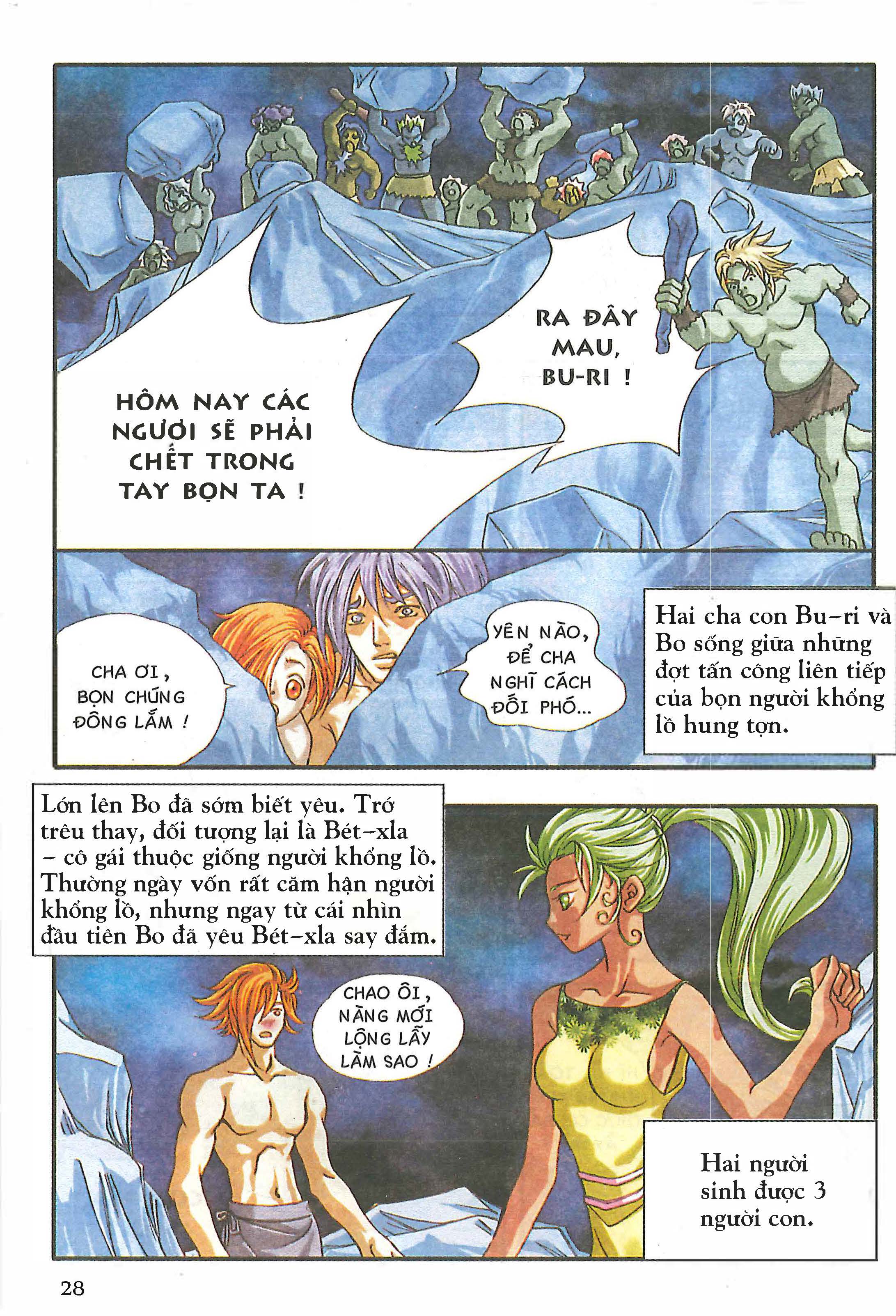 Norse Mythology in Comics Kim Đồng Booklet 1 第30页