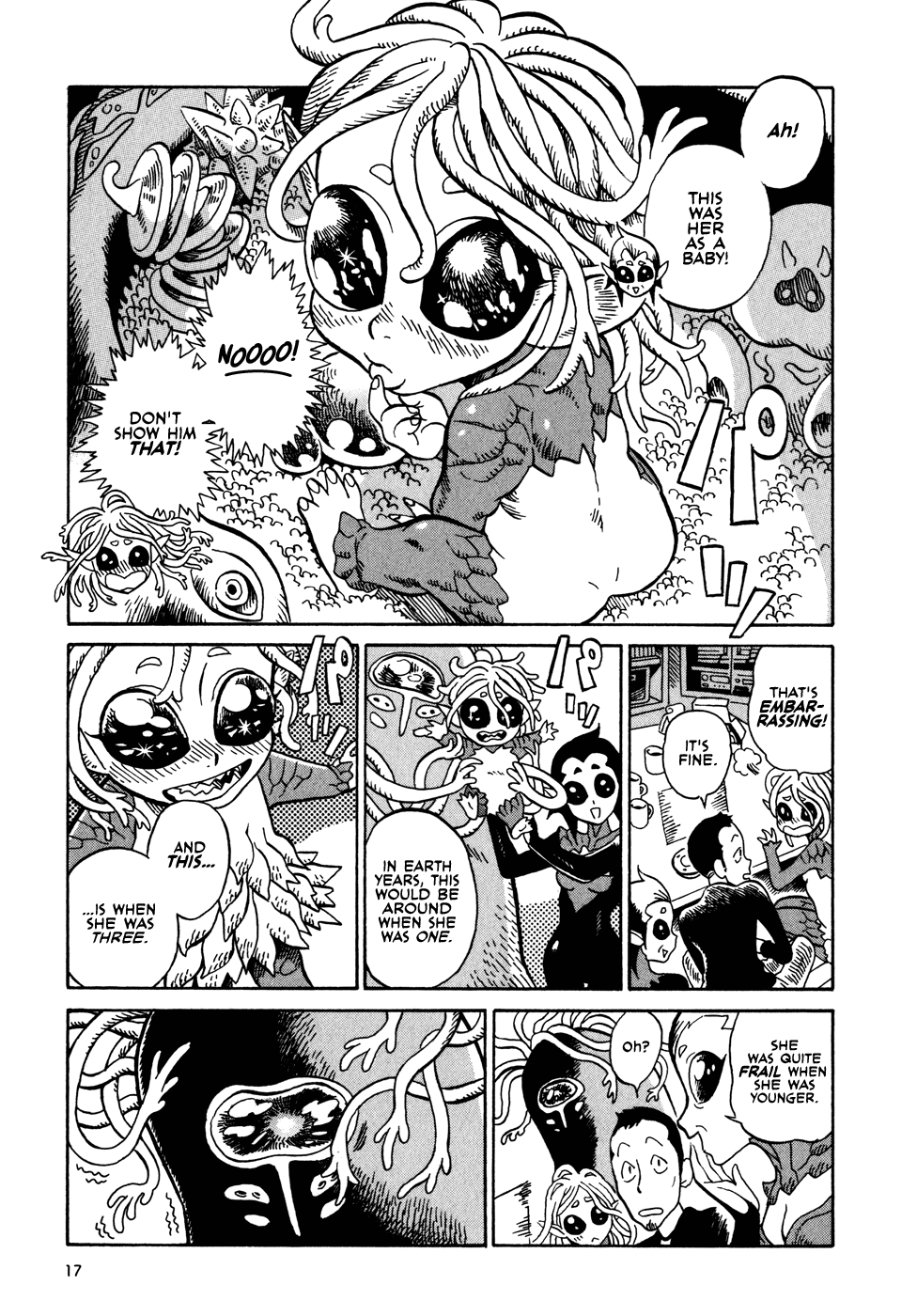 Yome ga Kore na Monde. Her parents are also aliens 第5页