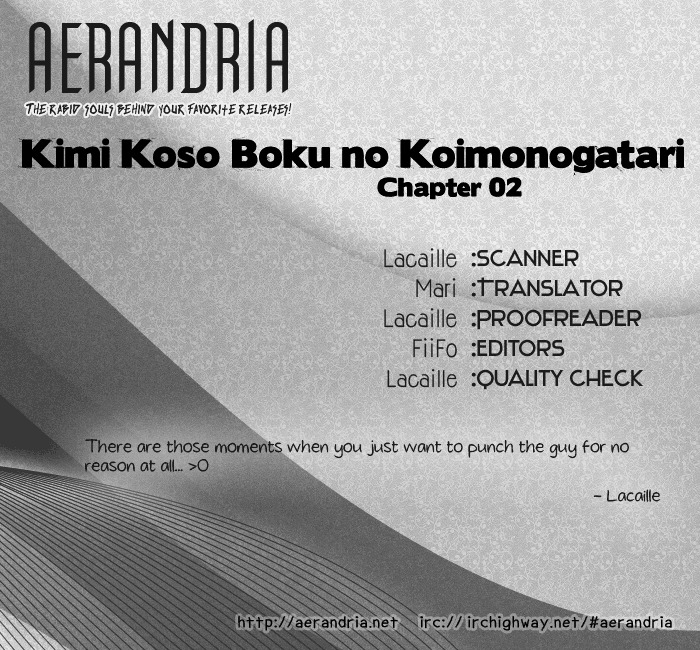 Kimi koso Boku no Koi Monogatari When We Rushed Ahead 第2页