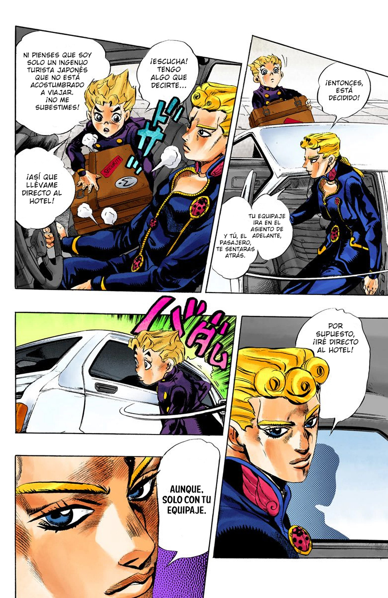 JoJo no Kimyou na Bouken Part 5: Ougon no Kaze (Official Colored) Gold Experience parte 1 (Color Español) 第13页