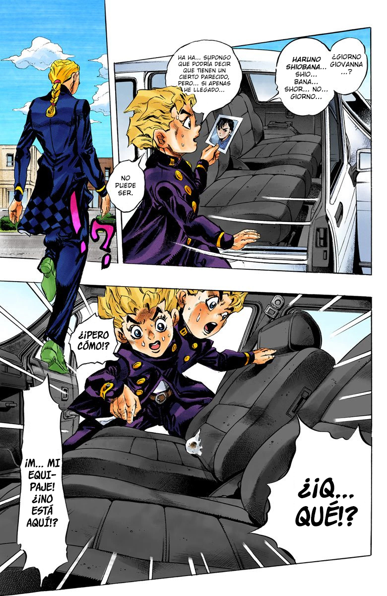 JoJo no Kimyou na Bouken Part 5: Ougon no Kaze (Official Colored) Gold Experience parte 1 (Color Español) 第20页