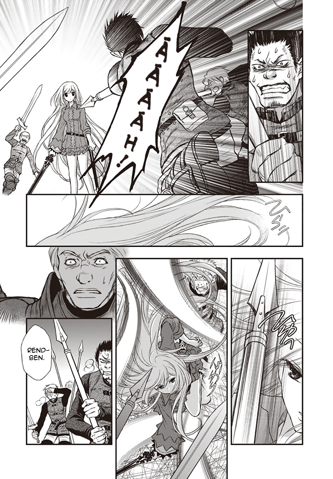 Shinigami ni Sodaterareta Shoujo wa Shikkoku no Tsurugi o Mune ni Idaku A Lány, aki a Halál nevelt fel 第16页