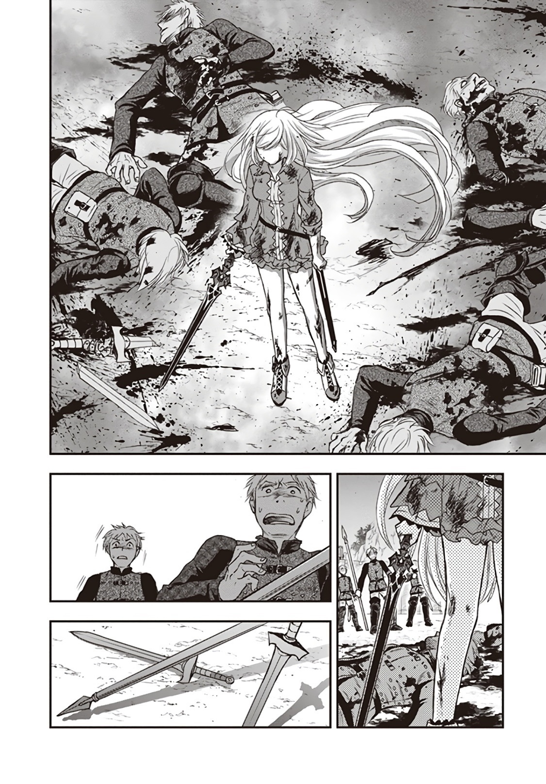 Shinigami ni Sodaterareta Shoujo wa Shikkoku no Tsurugi o Mune ni Idaku A Lány, aki a Halál nevelt fel 第19页