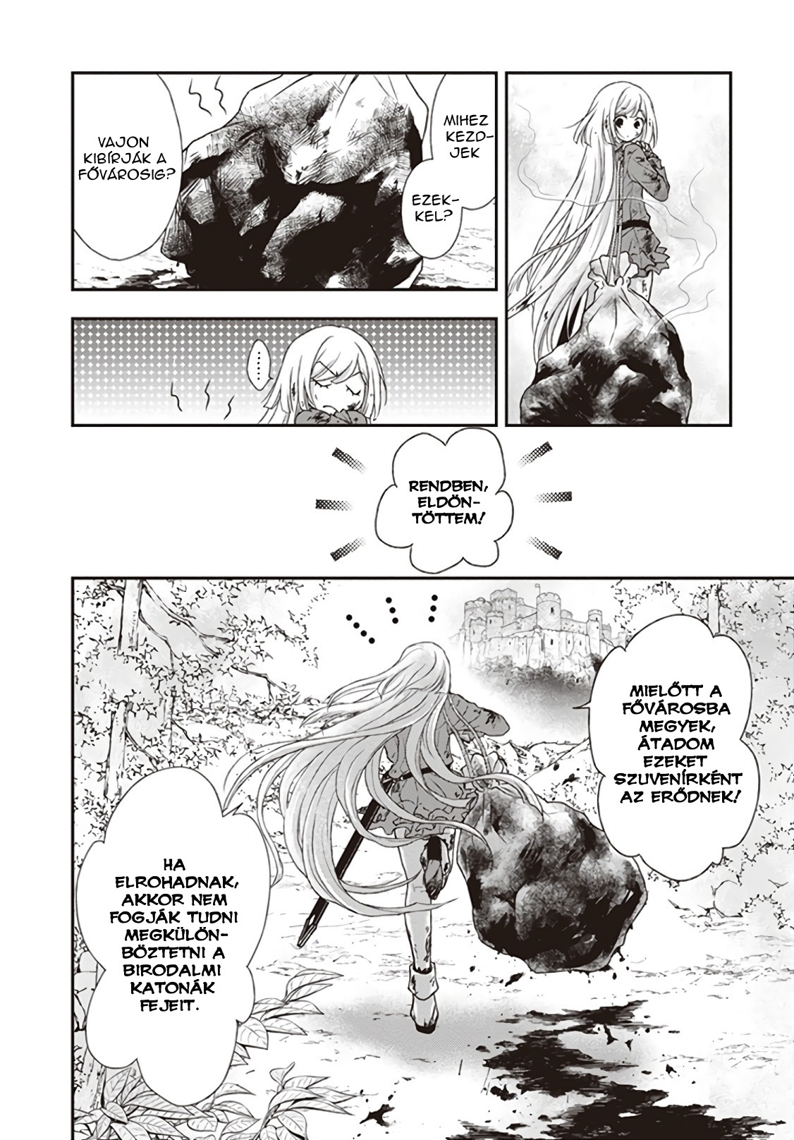 Shinigami ni Sodaterareta Shoujo wa Shikkoku no Tsurugi o Mune ni Idaku A Lány, aki a Halál nevelt fel 第36页