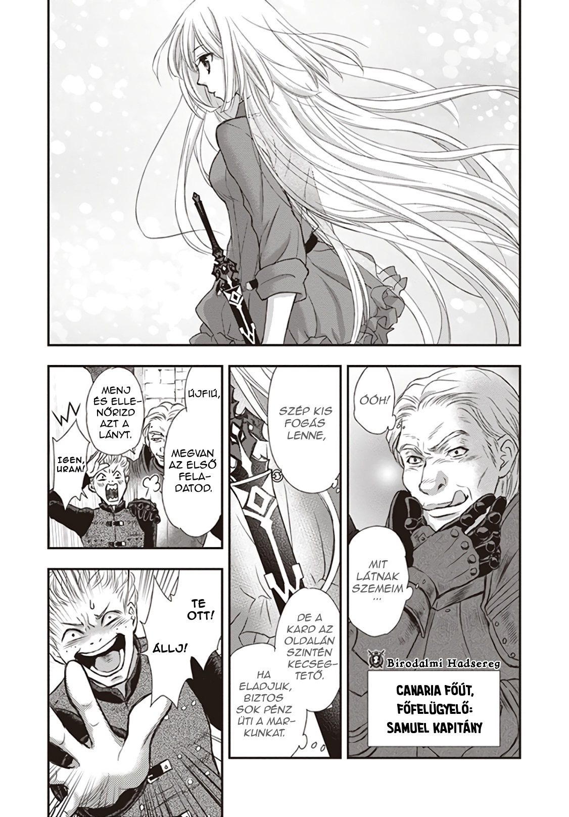 Shinigami ni Sodaterareta Shoujo wa Shikkoku no Tsurugi o Mune ni Idaku A Lány, aki a Halál nevelt fel 第8页