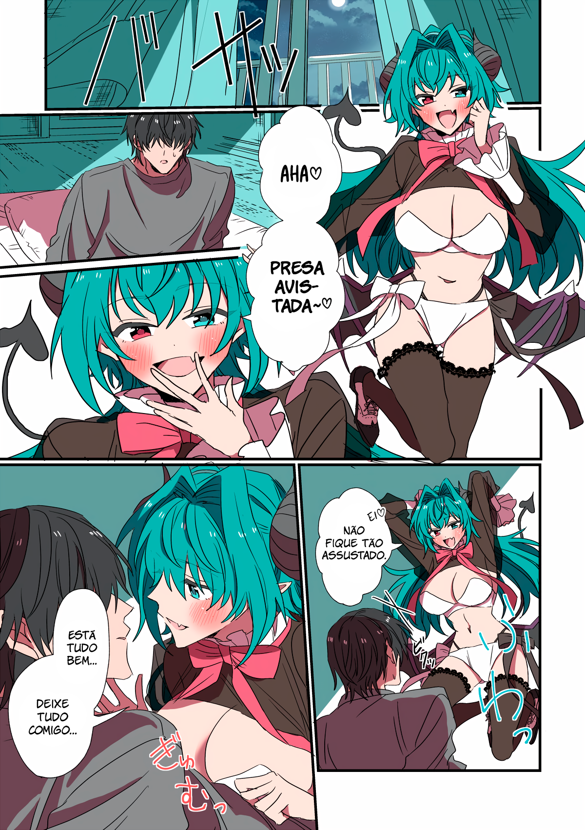 Succubus ga Yattekita Ohanashi Ch. 1 第1页