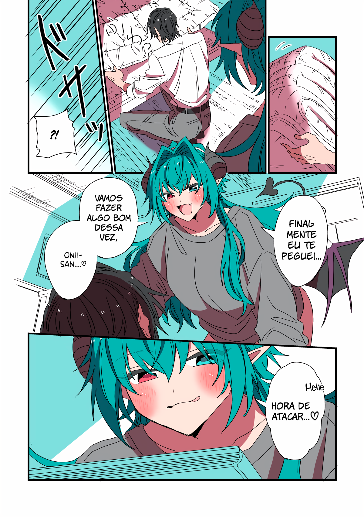 Succubus ga Yattekita Ohanashi Ch. 1 第8页