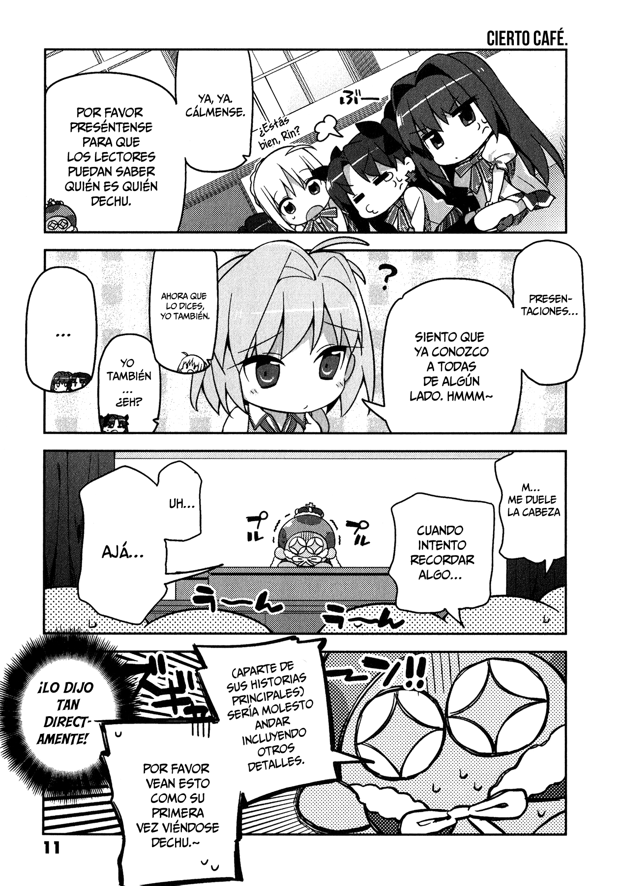 Type-Moon Gakuen - Chibi Chuki! Campana de Inicio 第15页